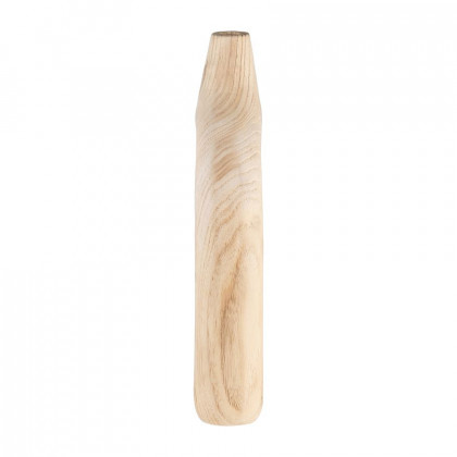 Sagebrook 14" Wood Cut-out Vase - Natural