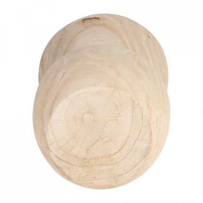 Sagebrook - 10" Wood Vase in Natural