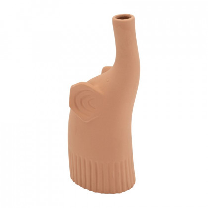 Sagebrook - 12" Ceramic Elephant Decor in Terracota