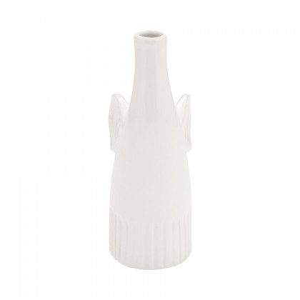 Sagebrook 9" Ceramic Elephant Decor - White