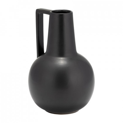 Sagebrook 9" Ceramic Vase - Black