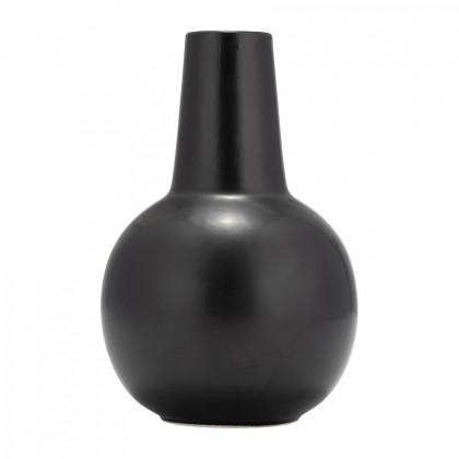 Sagebrook 9" Ceramic Vase - Black