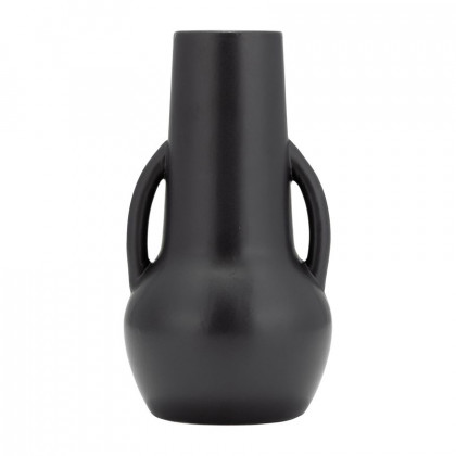Sagebrook - 7" Ceramic Stripe Oval Vase