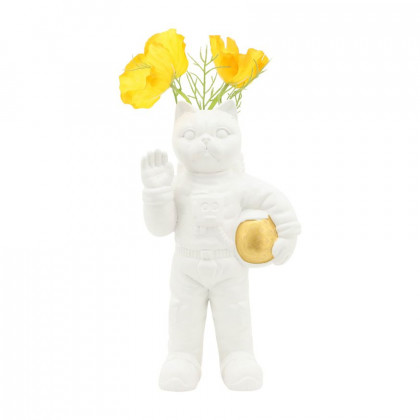 Sagebrook - 12" Ceramic Astro Cat Decor