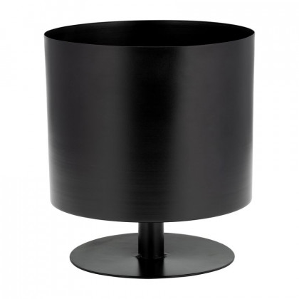 Sagebrook - 10" Metal Flat Round Base Planter