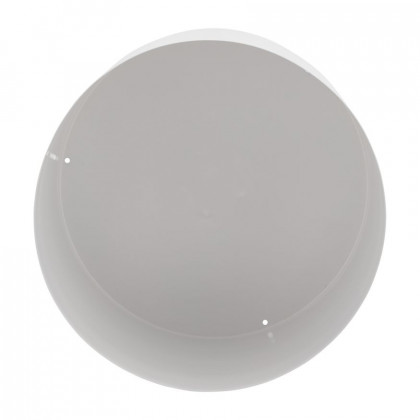 Sagebrook 10" Metal Flat Round Base Planter - White