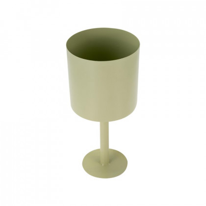 Sagebrook 6" Metal Flat Round Base Planter - Tendril