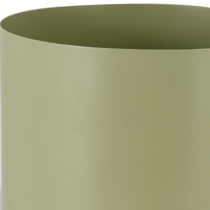 Sagebrook 6" Metal Flat Round Base Planter - Tendril