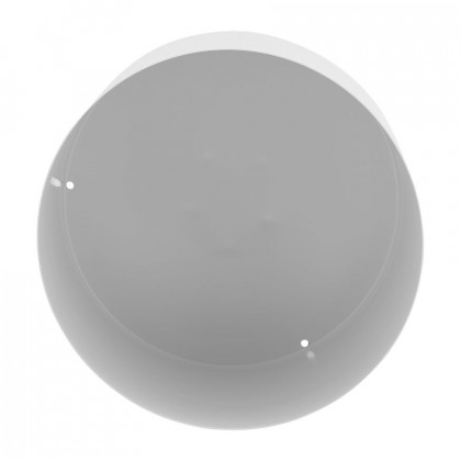 Sagebrook 6" Metal Flat Round Base Planter - White