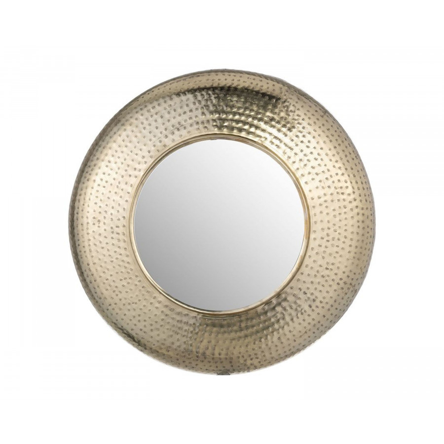 Sagebrook - Metal Hammered Mirror in Gold