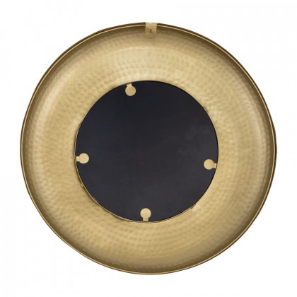 Sagebrook - Metal Hammered Mirror in Gold