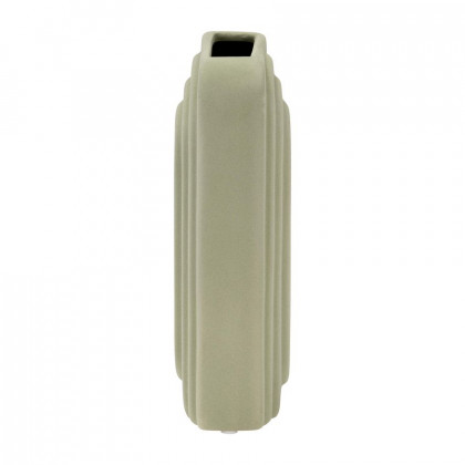 Sagebrook 7" Dolomite Rectangular Vase - Dark Sage