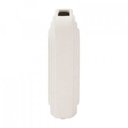 Sagebrook 7" Dolomite Rectangular Vase - White