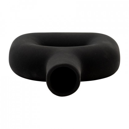 Sagebrook 8" Dol Open Cut Vase - Black