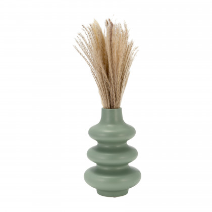 Sagebrook 9" Dolomite Stacked Spheres - Dark Sage