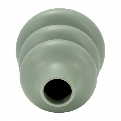 Sagebrook 9" Dolomite Stacked Spheres - Dark Sage