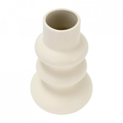 Sagebrook 10" Dolomite Stacked Spheres - Cotton