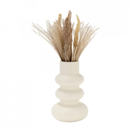 Sagebrook 10" Dolomite Stacked Spheres - Cotton