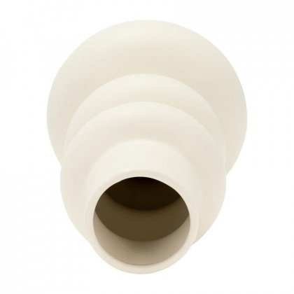 Sagebrook 10" Dolomite Stacked Spheres - Cotton