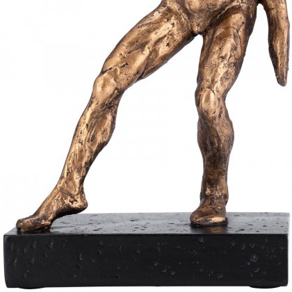 Sagebrook - 10" Resin Push Wall Bookends (Set Of 2) in Bronze
