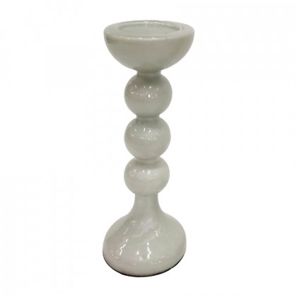 Sagebrook - 12" Metal Textured Pillar