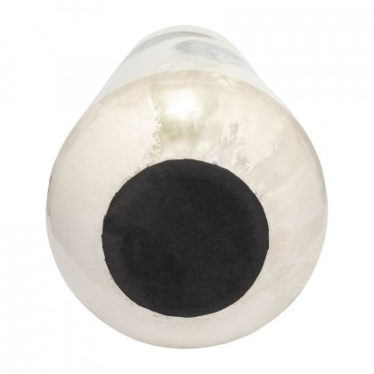 Sagebrook 17" Iron Colored Stained Vase - White