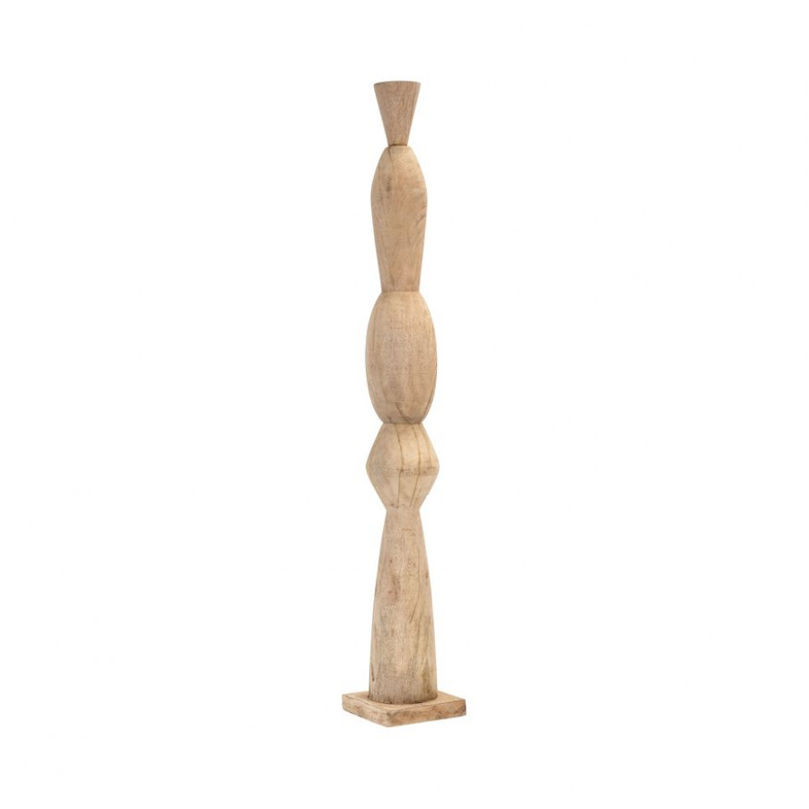 Sagebrook - 60" Wood Totem Pillar