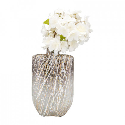 Sagebrook - 10" Glass Star Dust Vase