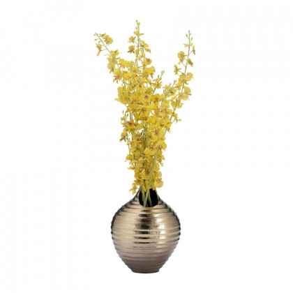 Sagebrook 12" Metal Shell Like Vase - Gold