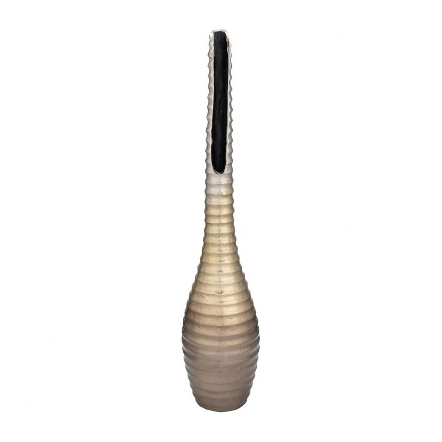 Sagebrook - 26" Metal Shell Elongated Vase in Gold