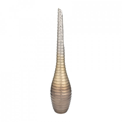 Sagebrook - 26" Metal Shell Elongated Vase in Gold