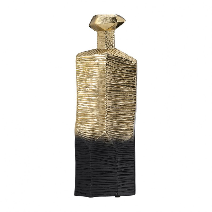 Sagebrook - 18" Metal Vase With Ring Lid