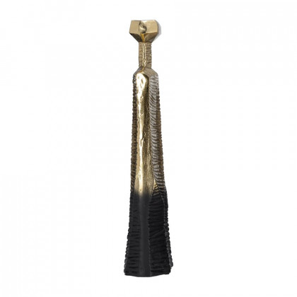 Sagebrook 20" Metal Rigged Vase - Gold/Black