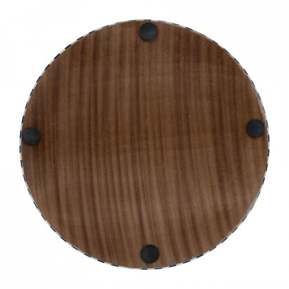 Sagebrook - 12"/14"/16" Resin Round Trays (Set Of 3) in Blue