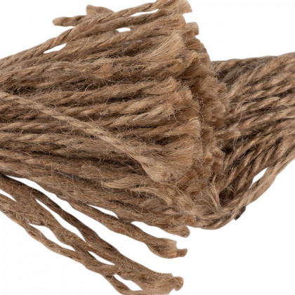 Sagebrook - 33" Wood 2-tone Bead Garland in Natural