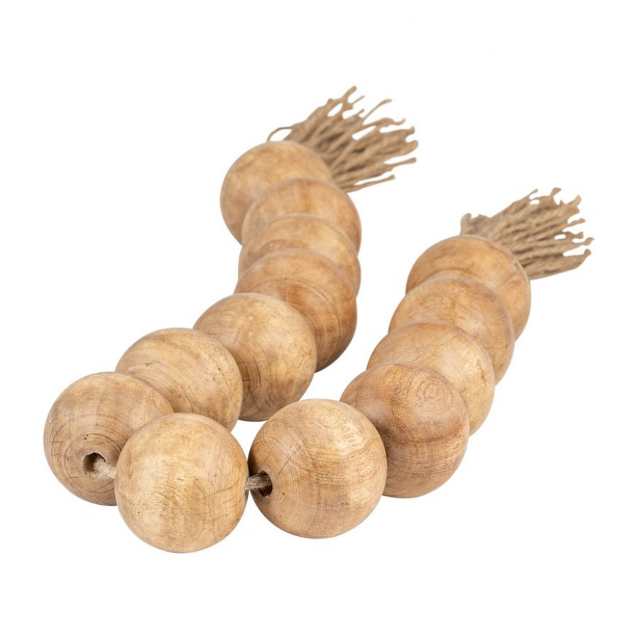 Sagebrook - 45" Wood Beads