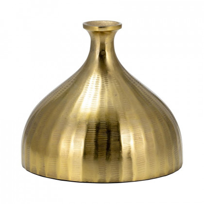 Sagebrook - 9" Metal Bulbous Vase