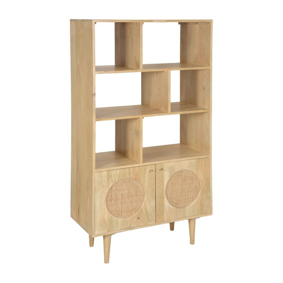 Sagebrook - Wood Multi Shelves With Bottom Cabinet