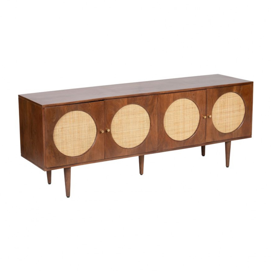 Sagebrook - Wood 4-Door Console