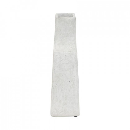 Sagebrook 19" Ecomix Abstract Vase - White