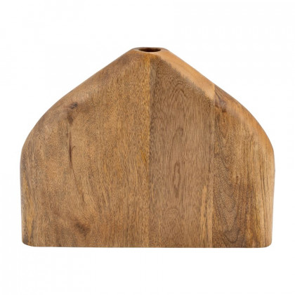 Sagebrook - 11" Wood Tapered Vase