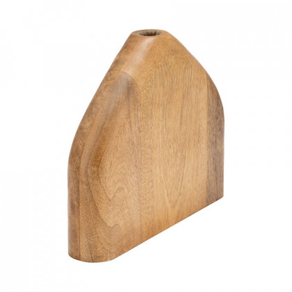 Sagebrook - 11" Wood Tapered Vase