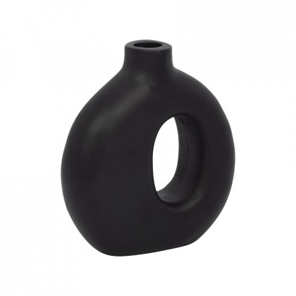 Sagebrook - 11" Wood Tapered Vase