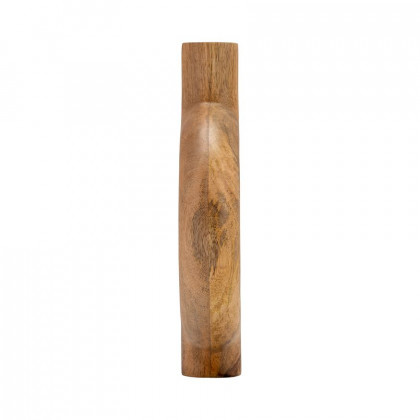 Sagebrook 12" Wood Donut Shaped Vase - Brown