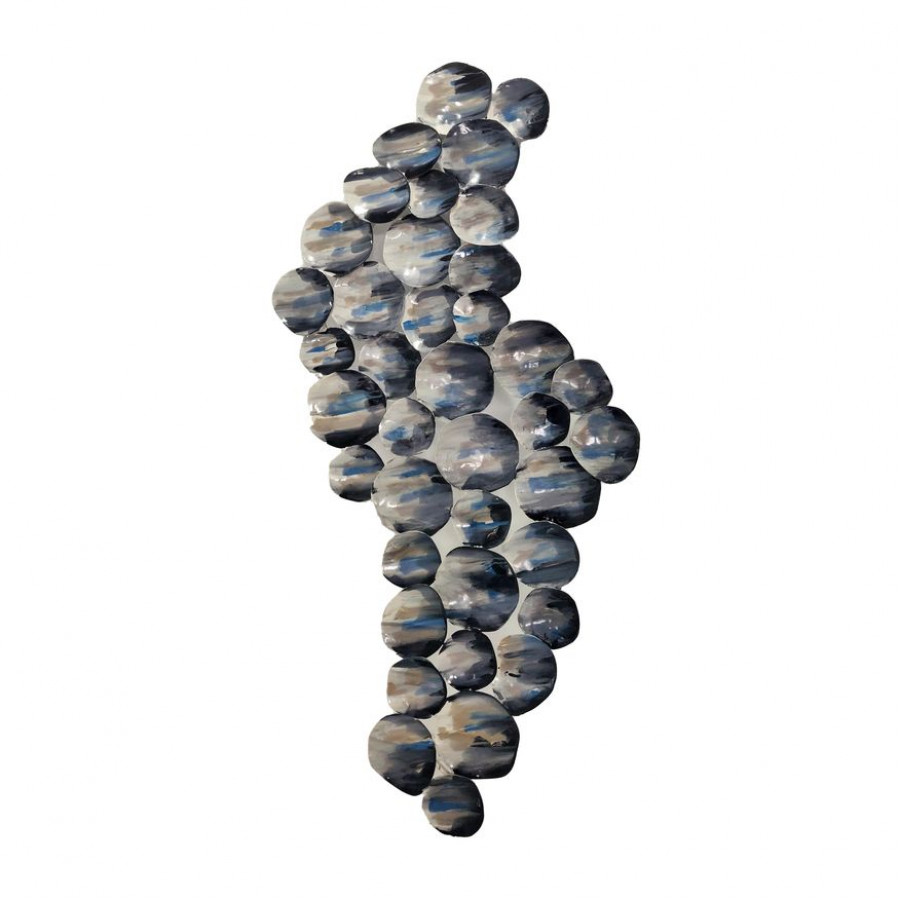 Sagebrook - Metal Decorative Wall Art in Blue