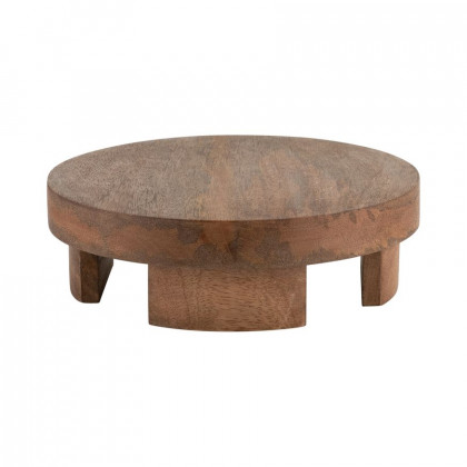Sagebrook 10" Wood 4-legged Riser - Brown