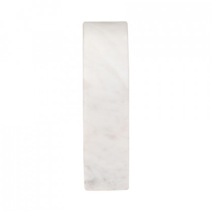 Sagebrook 7" Marble Horseshoe Table Top Decor - White