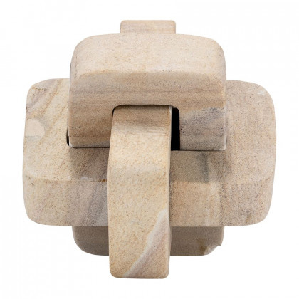Sagebrook - 5" Marble Knot in Natural