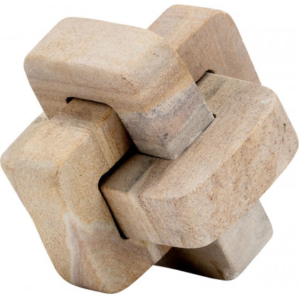Sagebrook - 5" Marble Knot in Natural