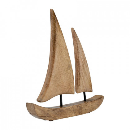 Sagebrook - 11"x12" Wood Sailboat